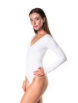 Long Sleeve Scoop Neck Bodysuit from HeyShape