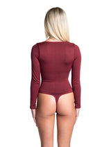 Long Sleeve Thong Bodysuit from HeyShape