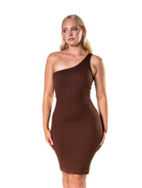 One Shoulder Shapewear Mini Dress from HeyShape