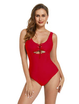 Cut-Out Corset Swimsuit from HeyShape