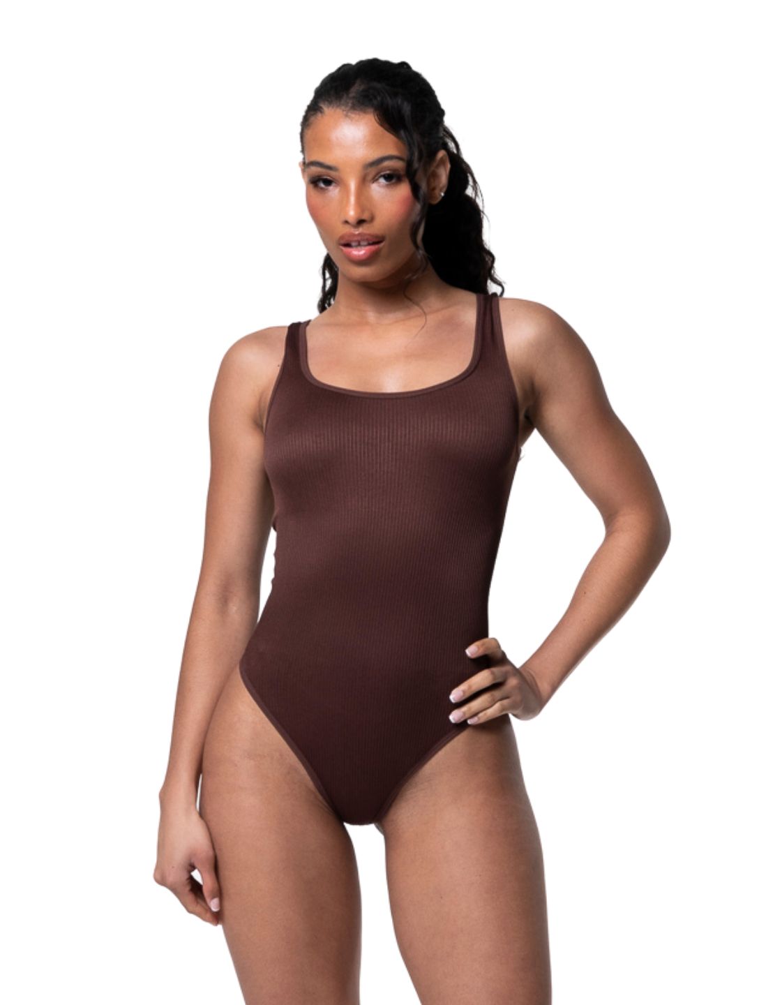Ribbed Snatched Shapewear Bodysuit from HeyShape