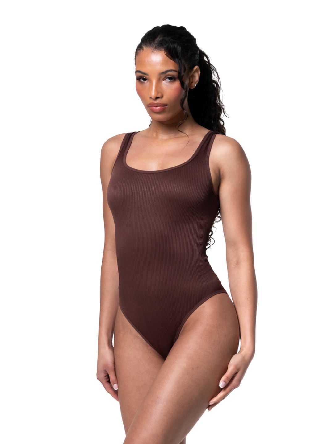 Ribbed Snatched Shapewear Bodysuit from HeyShape