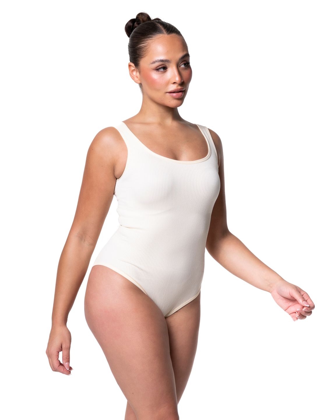 Ribbed Snatched Shapewear Bodysuit from HeyShape
