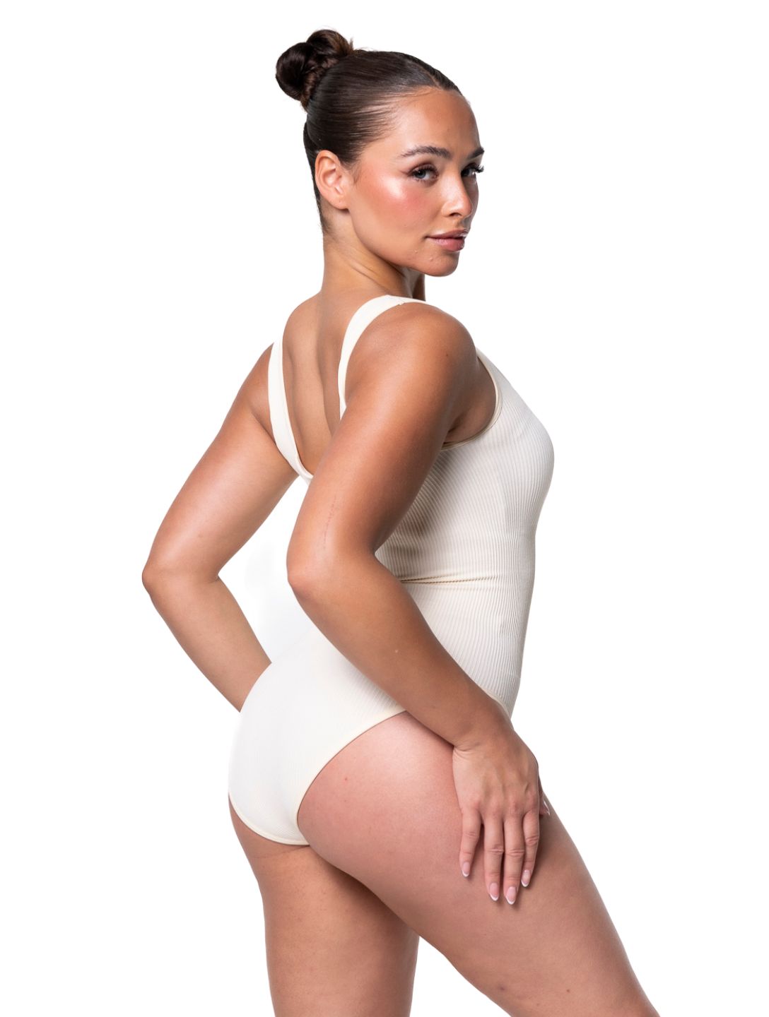 Ribbed Snatched Shapewear Bodysuit from HeyShape