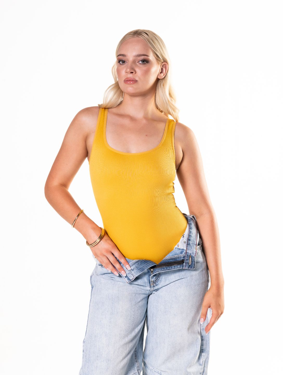Ribbed Snatched Shapewear Bodysuit from HeyShape