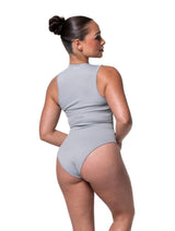 Ribbed Square Neck Shapewear Bodysuit from HeyShape