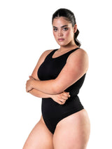 Round Neck Thong Bodysuit from HeyShape