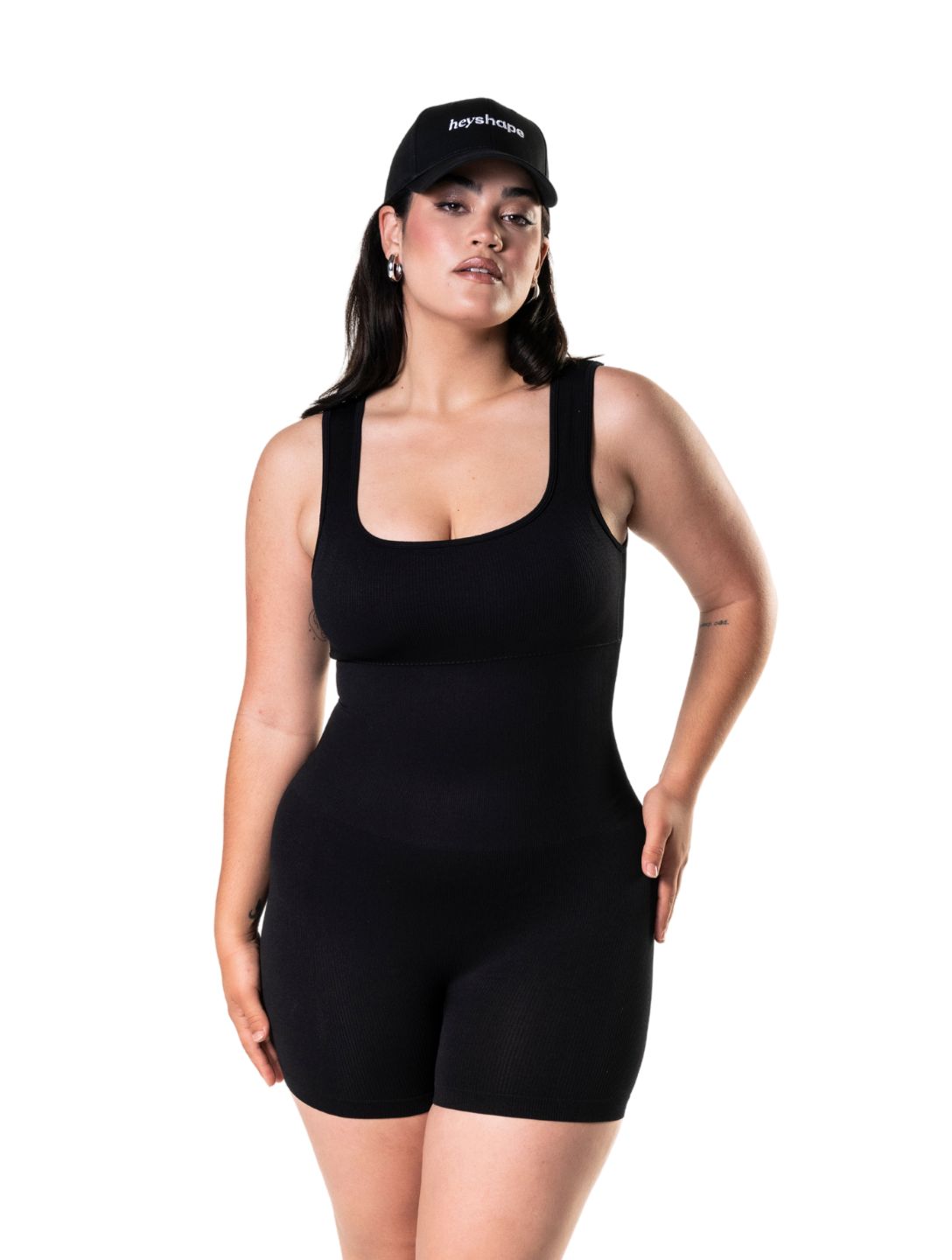 Square Neck Shapewear Jumpsuit from HeyShape