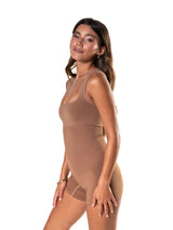 Square Neck Shapewear Jumpsuit from HeyShape