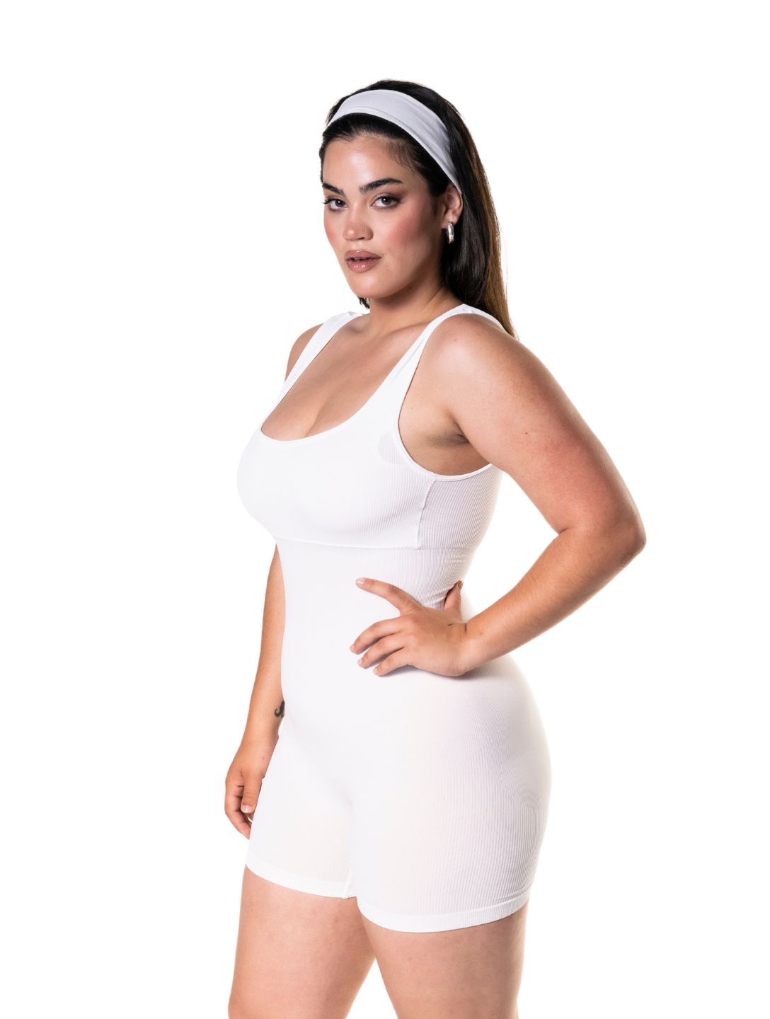 Square Neck Shapewear Jumpsuit from HeyShape
