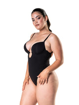 Plunge Shapewear Thong Bodysuit from HeyShape
