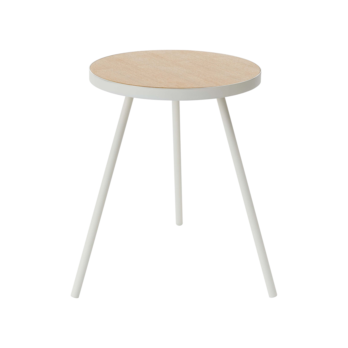 Side Table (20" H)  - Steel + Wood from Yamazaki Home
