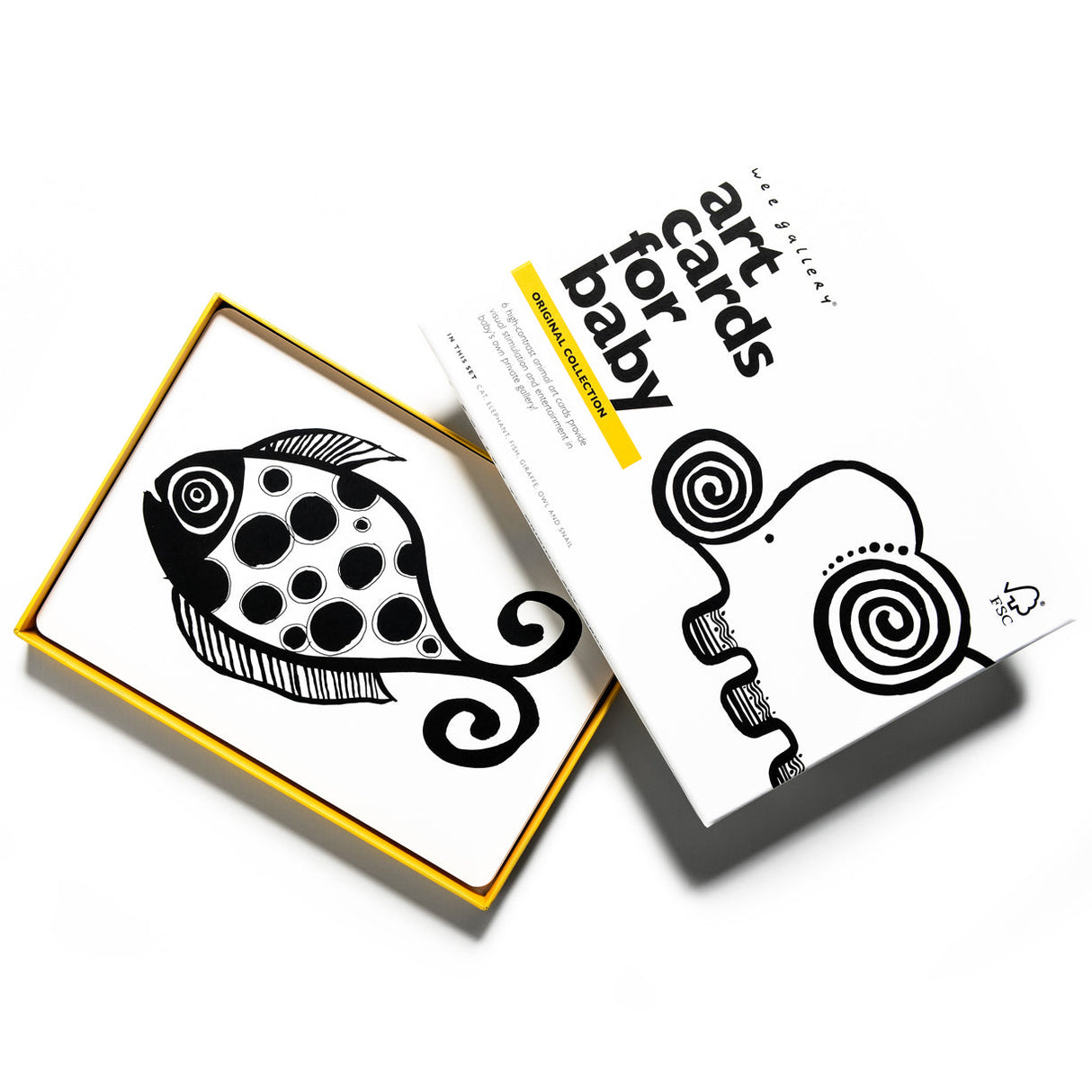 Art Cards for Baby - Original Collection From Wee Gallery