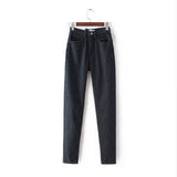 Classic Women High Waist Denim Jeans From Kawaii Stop