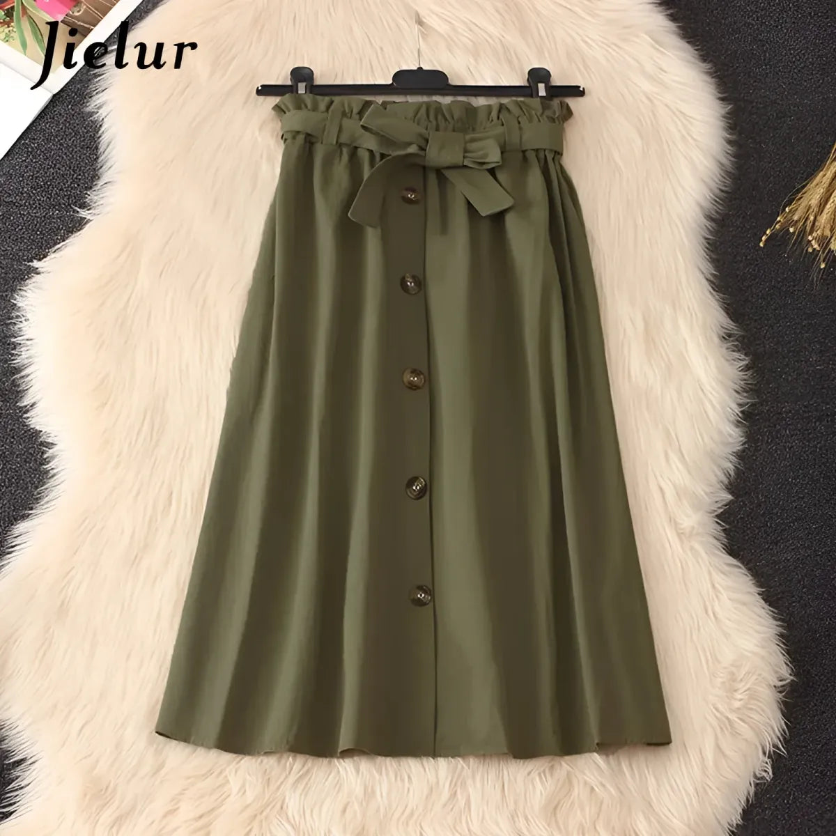 Elegant High Waist Pleated Skirts from Kawaii Stop