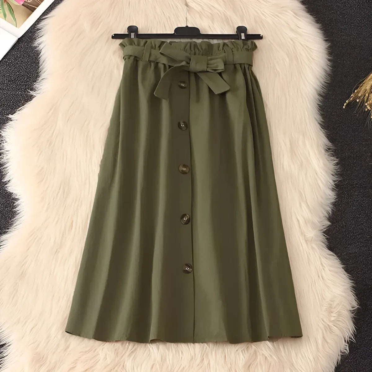 Elegant High Waist Pleated Skirts from Kawaii Stop