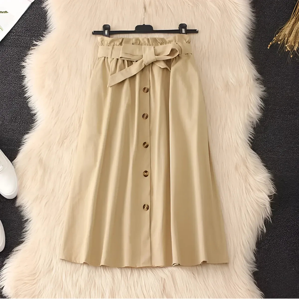Elegant High Waist Pleated Skirts from Kawaii Stop