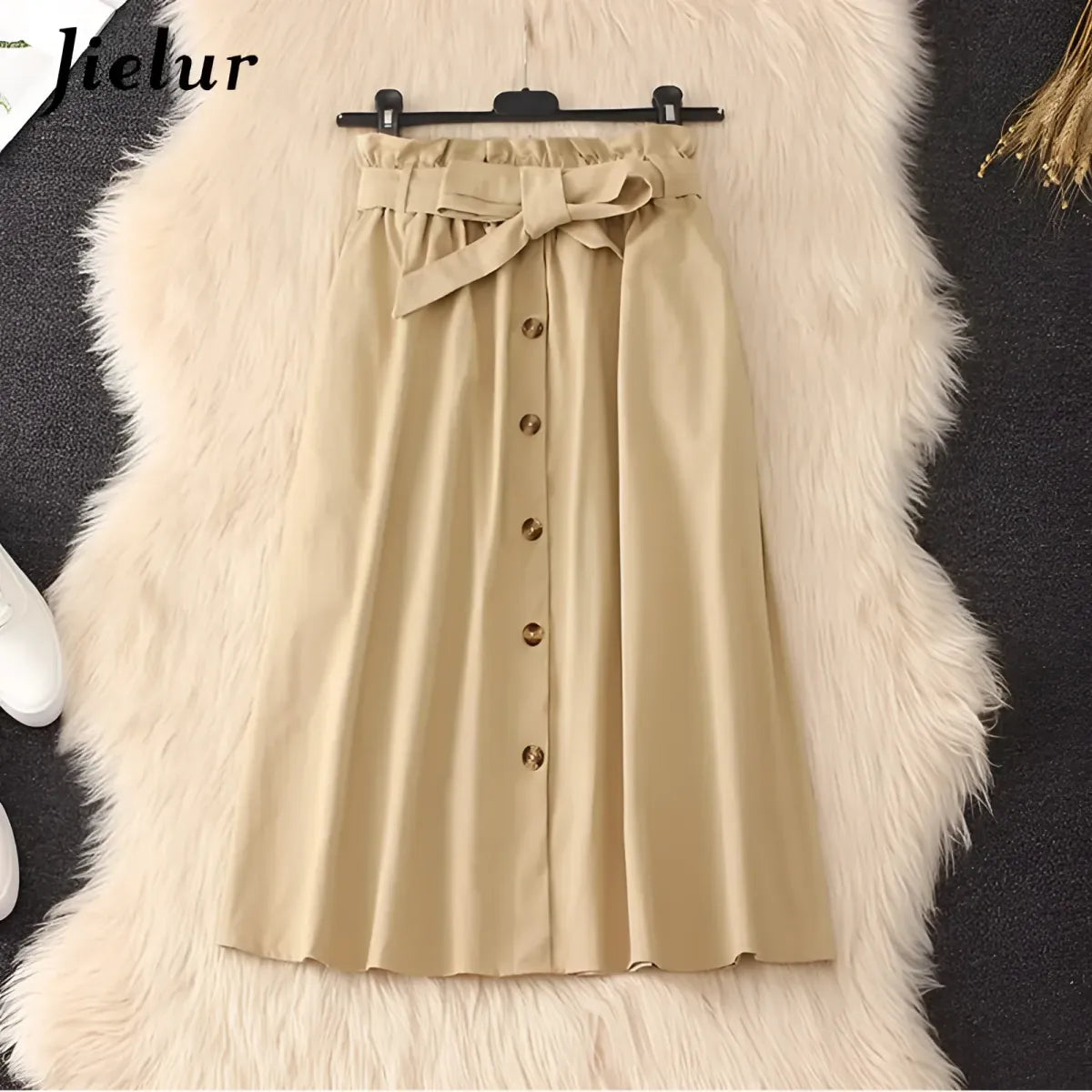 Elegant High Waist Pleated Skirts from Kawaii Stop