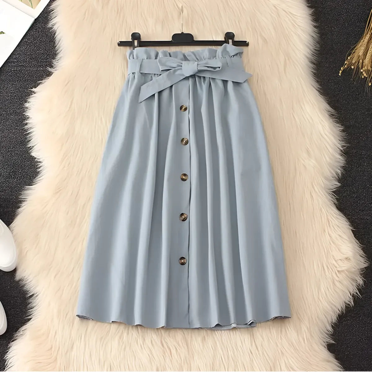 Elegant High Waist Pleated Skirts from Kawaii Stop