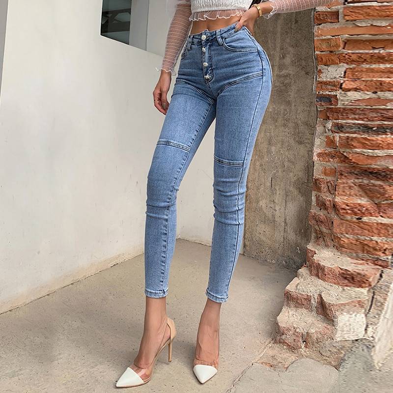 Women's High Waist Skinny Jeans From Kawaii Stop