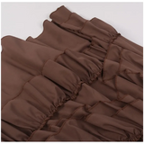 High Waist Victorian Ruffled Skirt – Gothic  from Kawaii Stop