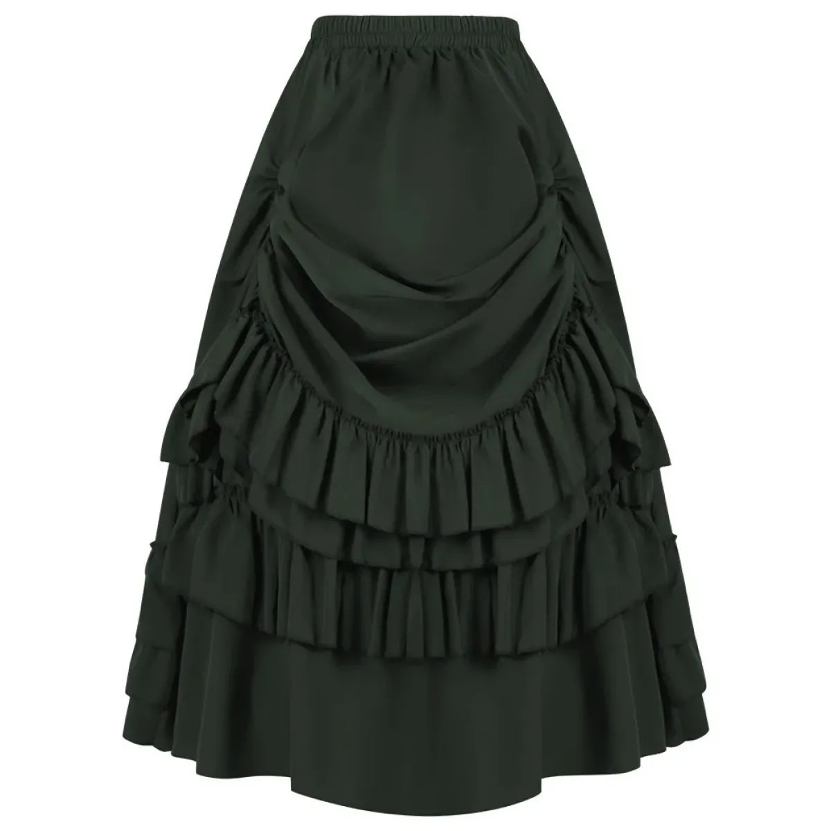 High Waist Victorian Ruffled Skirt – Gothic  from Kawaii Stop