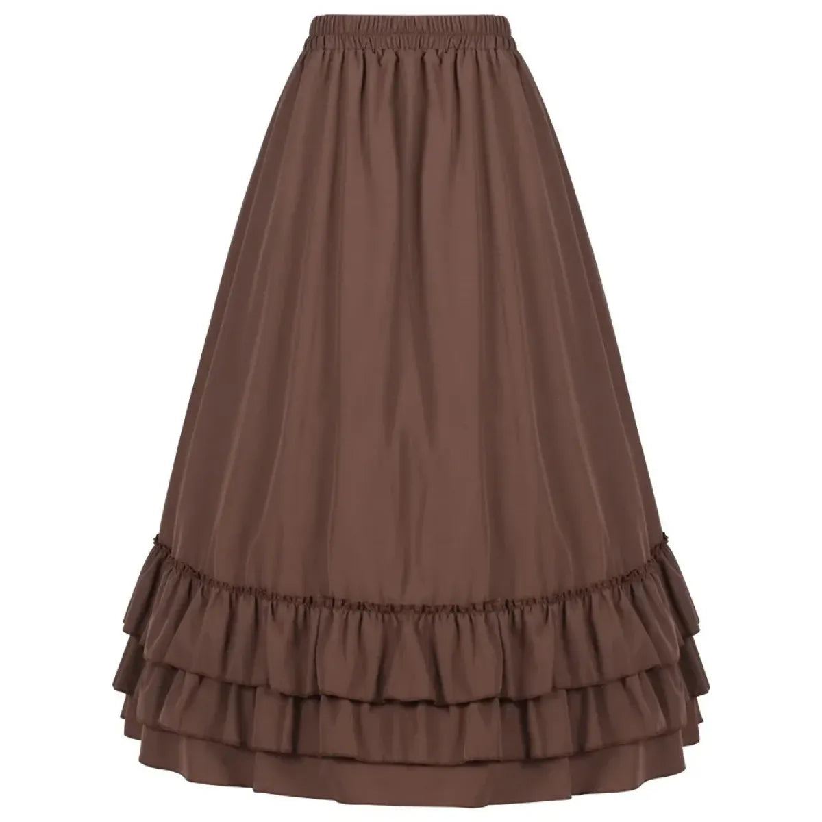 High Waist Victorian Ruffled Skirt – Gothic  from Kawaii Stop