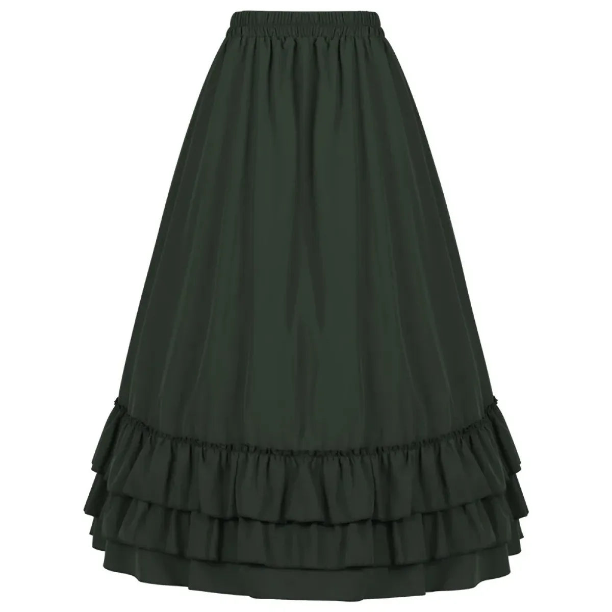 High Waist Victorian Ruffled Skirt – Gothic  from Kawaii Stop