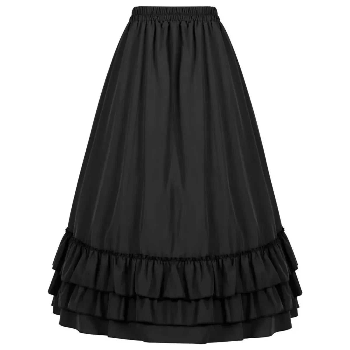 High Waist Victorian Ruffled Skirt – Gothic  from Kawaii Stop