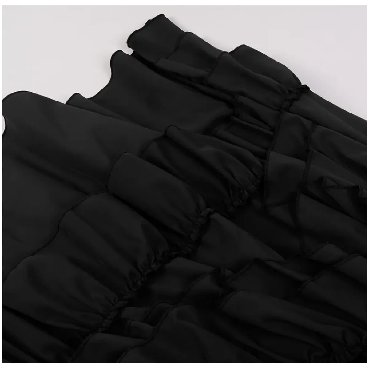 High Waist Victorian Ruffled Skirt – Gothic  from Kawaii Stop