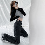 High Waist Wide Leg Jeans From Kawaii Stop