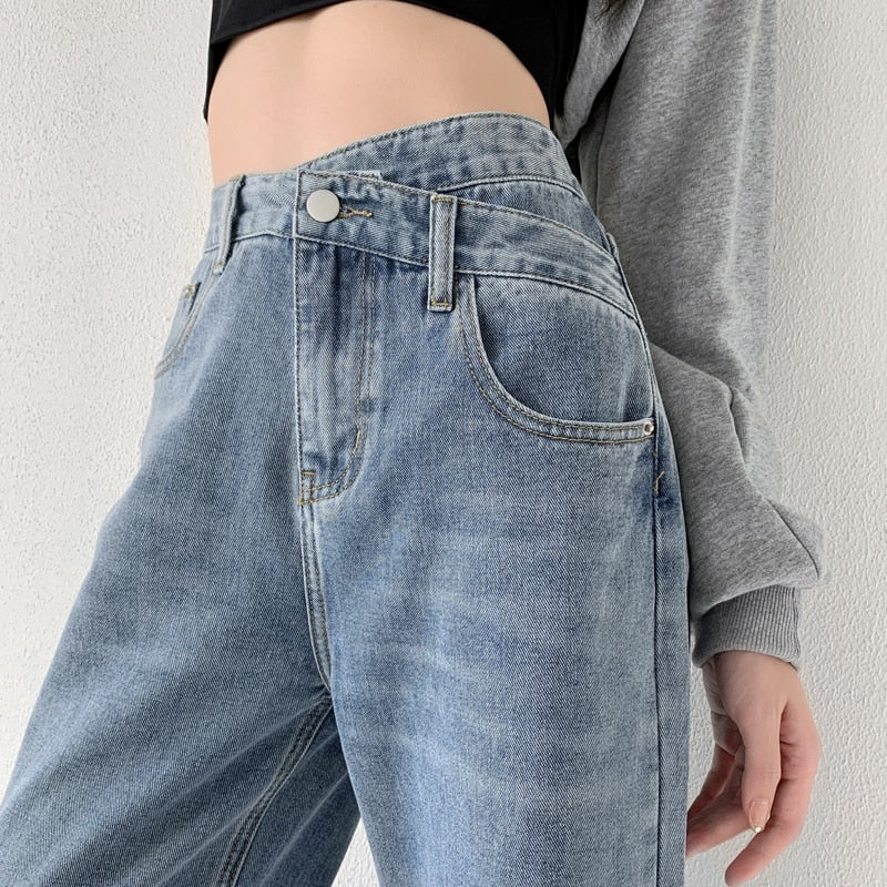 High Waist Wide Leg Jeans From Kawaii Stop
