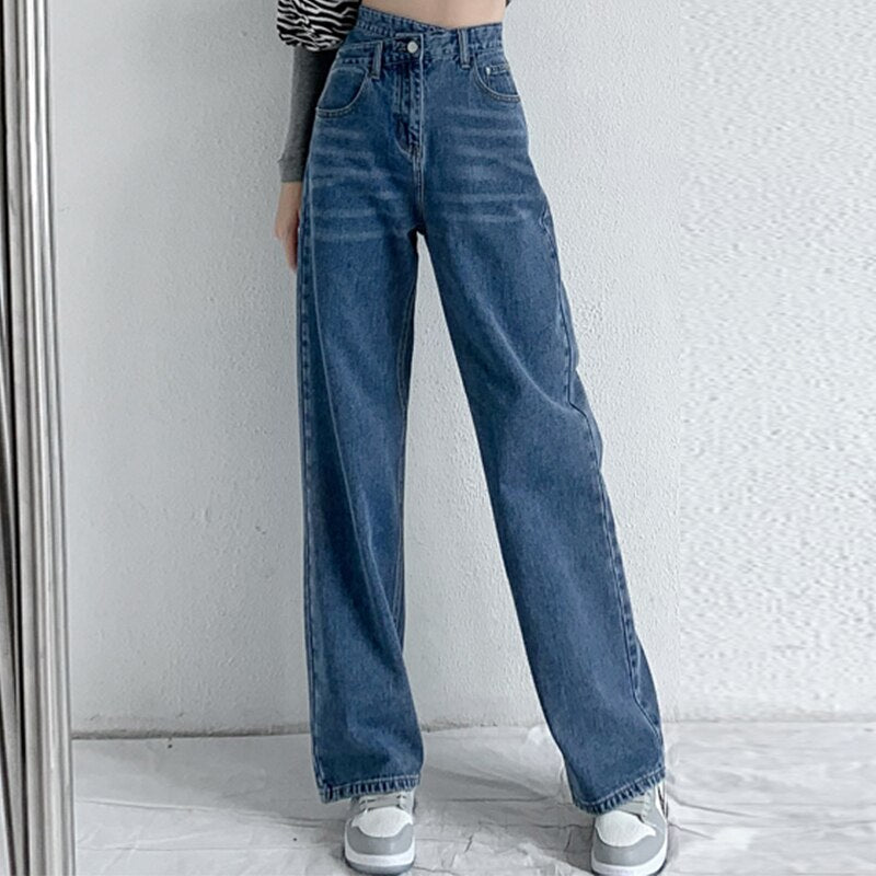 High Waist Wide Leg Jeans From Kawaii Stop
