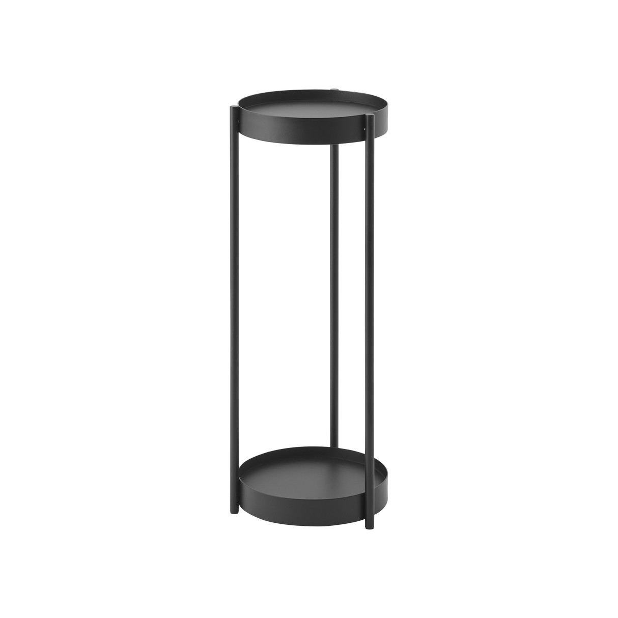Two-Tier Rolling Plant Stand (28" H)  - Steel from Yamazaki Home