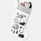 Festive Cats Stocking From Wee Gallery