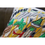 Hollywood Hand-Embroidered Pillow from Quirks!
