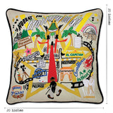 Hollywood Hand-Embroidered Pillow from Quirks!