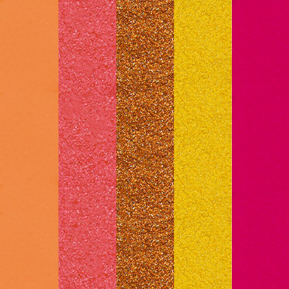 Blooming Hues 5 shade palette from Profusion Cosmetics