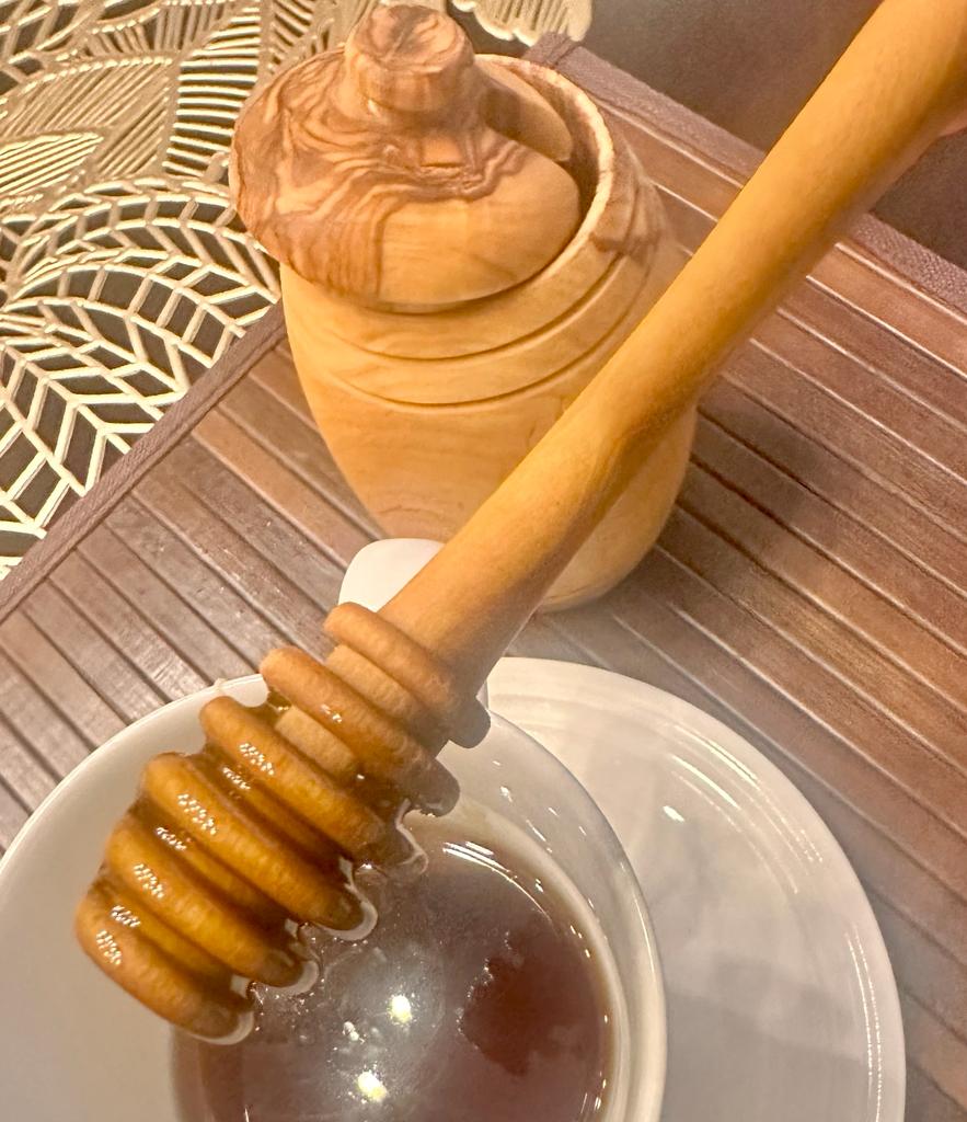 Olive Wood Honey Spoon from Choixe