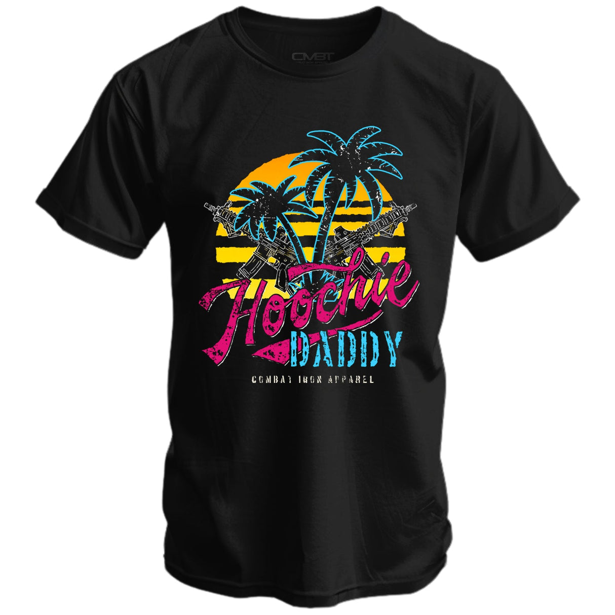 Hoochie Daddy Sunset Men's T-Shirt From Combat Iron Apparel