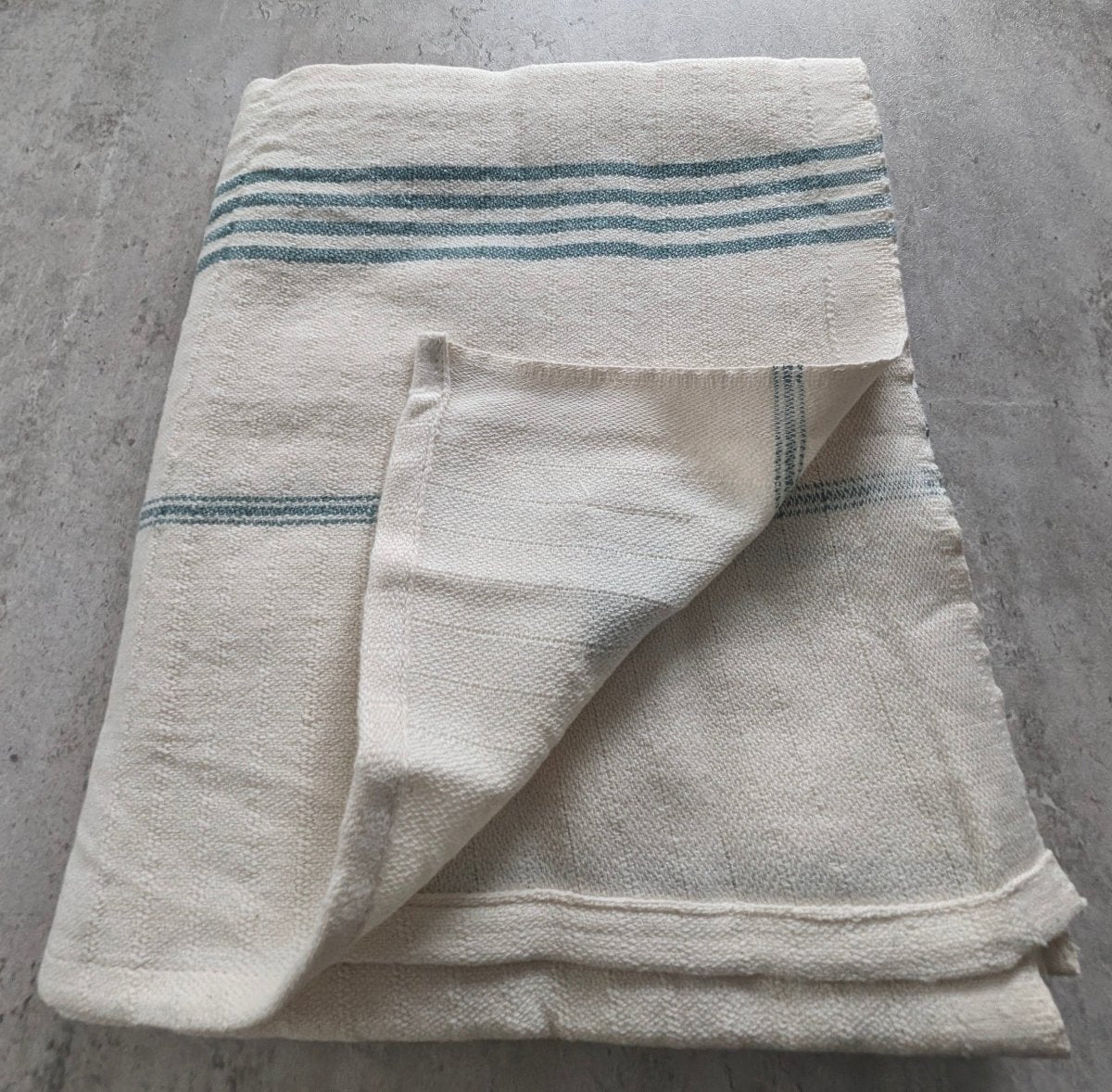 Horizon Stripe Turkish Cotton Towel Collection - Sand-Repelling, Quick-Drying, Tassel-Free, 39”x70” from The Bali Market
