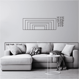 Piano is Life, Music Metal Line Art from VITAHOME DESIGN LLC