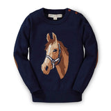 Horse Intarsia Pullover Sweater - Baby from Hope & Henry