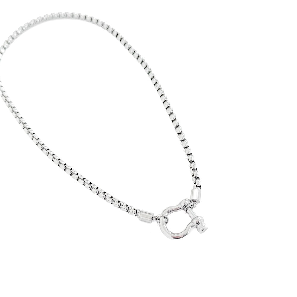 Lucky Me Horseshoe Toggle Necklace - WATERPROOF from Pretty Simple