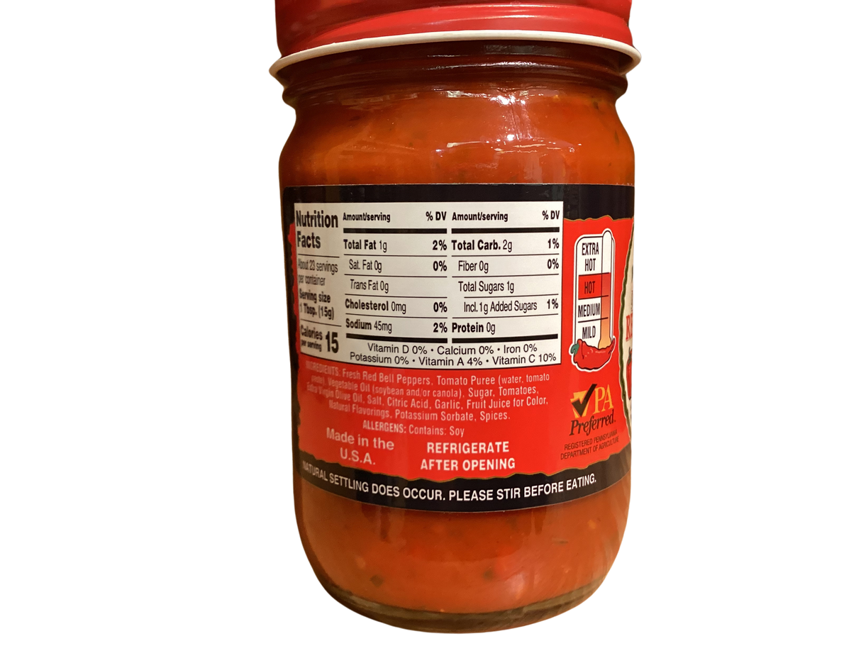 Stello Foods - Rosie's Hot Red Pepper Spread 12 oz from Stello Foods