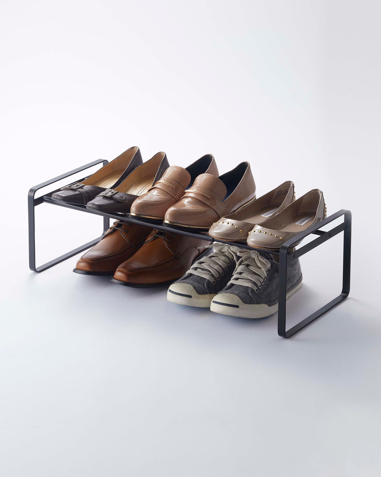 Stackable Shoe Rack (7" H)  - Steel from Yamazaki Home
