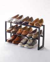 Expandable Shoe Rack - Two Sizes - Steel from Yamazaki Home