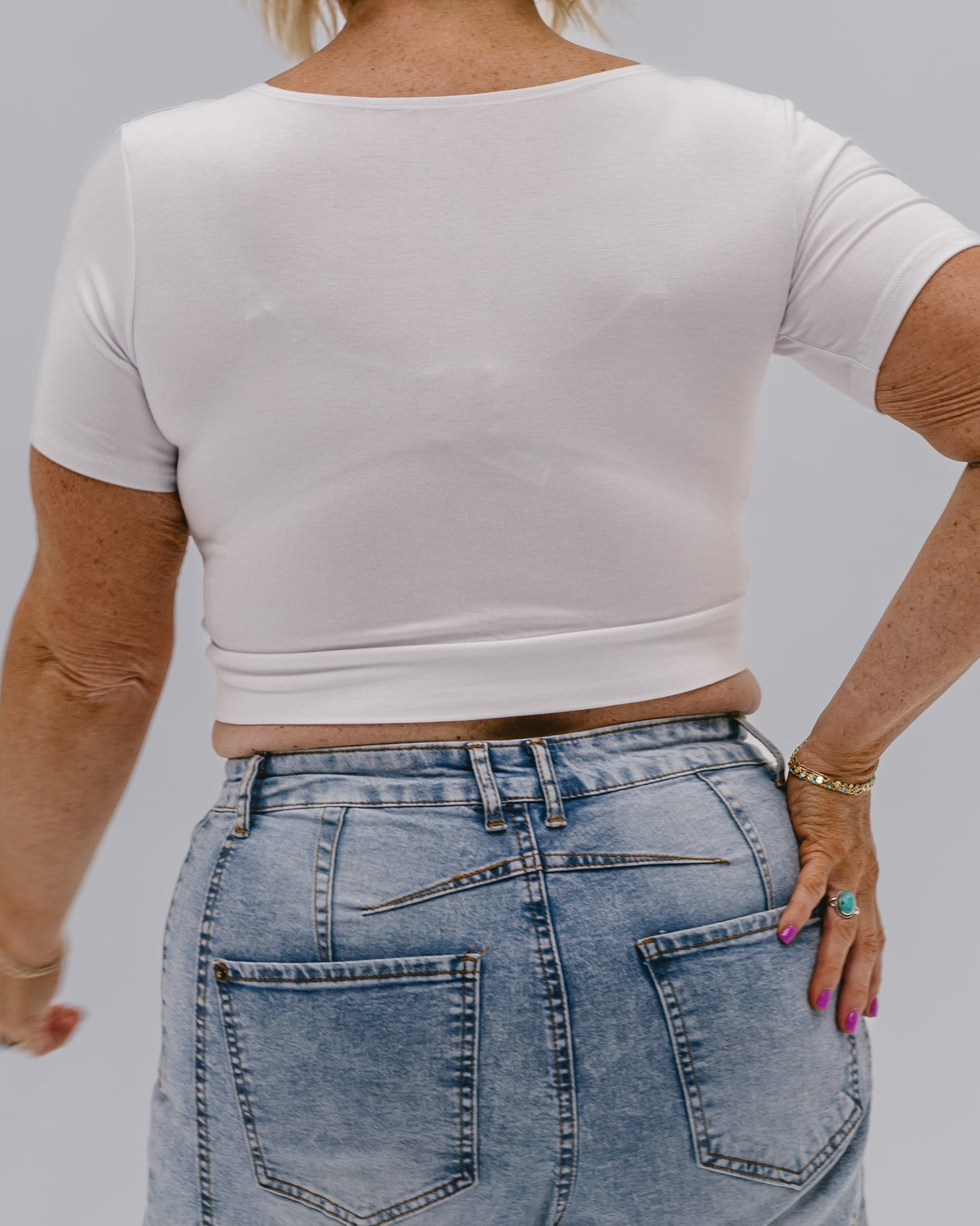 Classic Boyfriend Halftee from HALFTEE Layering Fashions