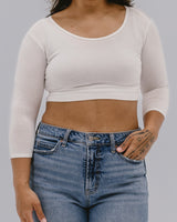 Classic 3/4 Sleeve Halftee from HALFTEE Layering Fashions