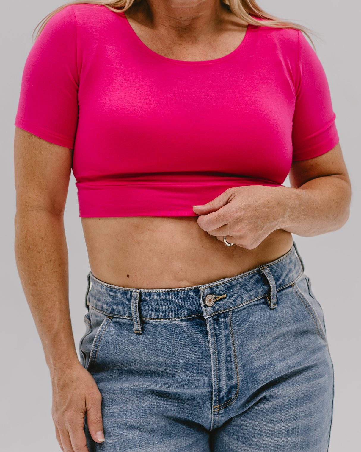 Classic Boyfriend Halftee from HALFTEE Layering Fashions
